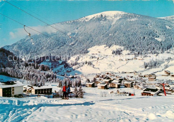 Bad Kleinkirchheim Kaernten AT Panorama Thermalbaeder Schlepplift