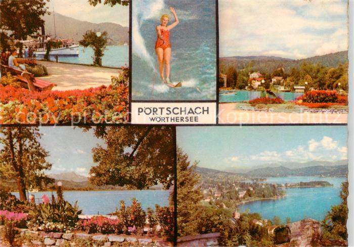 Poertschach Woerthersee Seepartien Bootsanleger