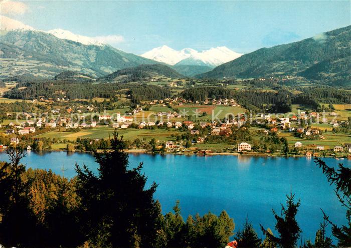 Seeboden Millstaettersee Kaernten AT Panorama