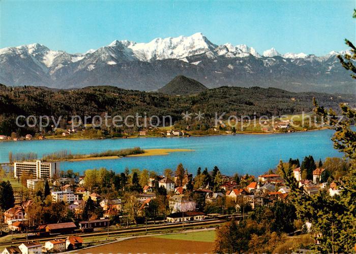 Poertschach Woerthersee mit Mittagskogel