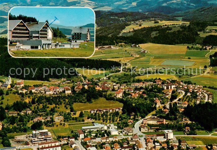 Althofen Kaernten AT Fliegeraufnahme Kurhaus