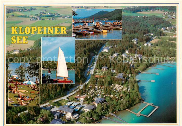 Klopeinersee Kaernten AT b.kc



Fliegeraufnahme Campingplatz und Gemeindest