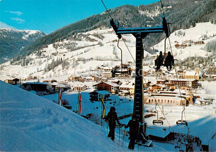Bad Kleinkirchheim Kaernten AT Ortsansicht mit Sessellift