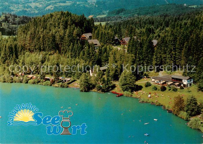 Feldkirchen Kaernten Gasthof Seewirt Fliegeraufnahme