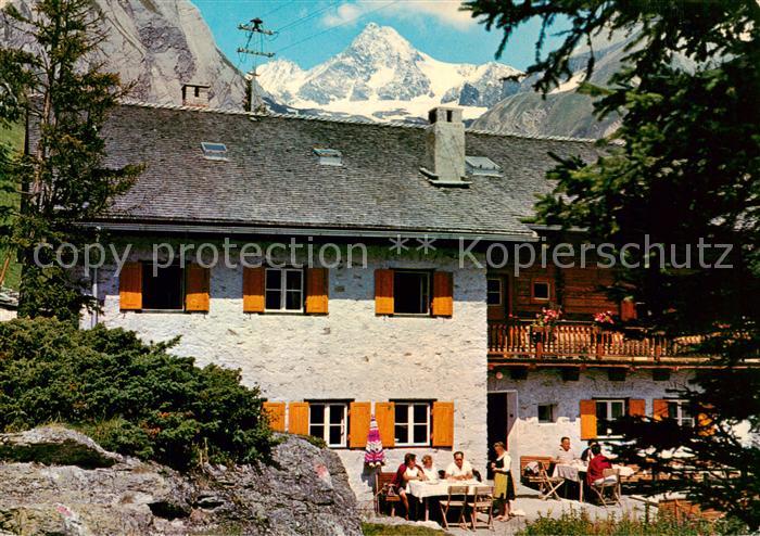 Kals-Lesach Grossglockner Tirol AT Lucknerhaus im Koednitztal Terrasse