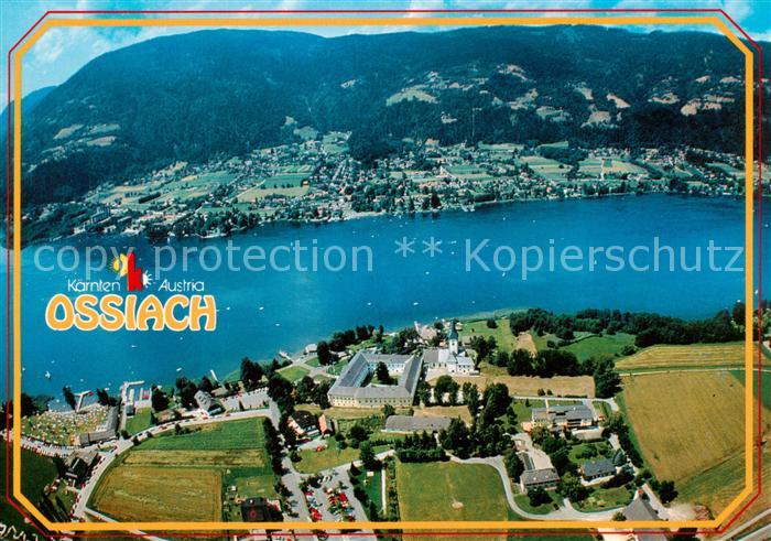 Ossiach Ossiachersee Fliegeraufnahme