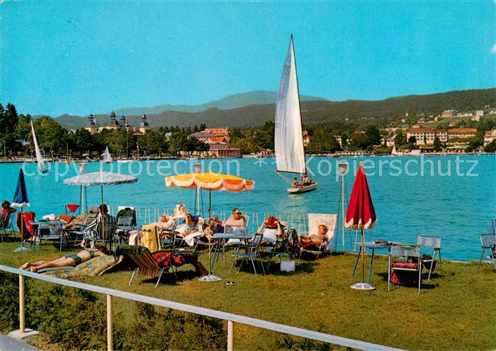 Velden  Woerthersee AT Panorama Strandbad