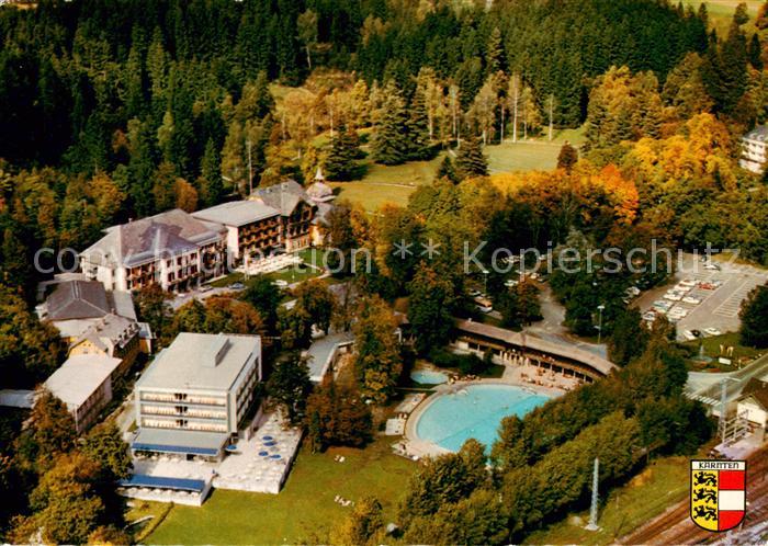Warmbad Villach Kuranlagen Fliegeraufnahme
