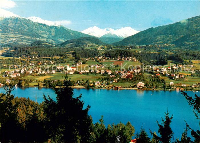 Seeboden Millstaettersee Kaernten AT Panorama