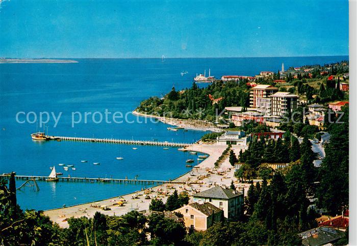 Portoroz Portorose Piran Istrien Slovenia Panorama