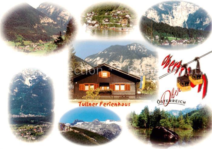 Obertraun Oberoesterreich AT Panorama Wintersportplatz Alpen im Sommer Tullner F