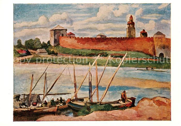Novgorod Nowgorod RU Kreml XII. Jhdt. Serie Denkmaeler der russischen Baukunst K