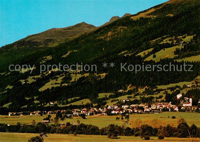Greifenburg Kaernten AT Panorama Ferienort im Oberdrautal