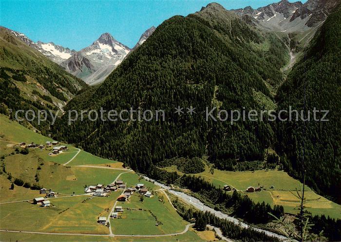 Kals-Lesach Grossglockner Tirol AT Sommerfrische Blick gegen Hochschobergruppe