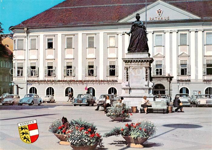 Klagenfurt Woerthersee AT Maria Theresiendenkmal