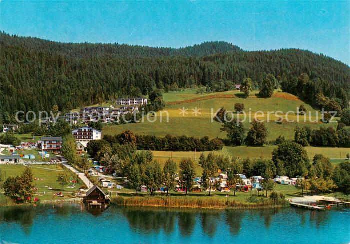 Keutschach am See Kaernten AT Fliegeraufnahme