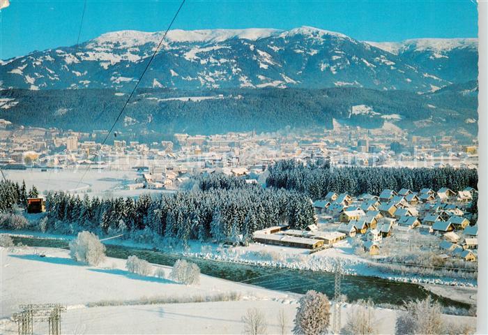 Spittal Drau Kaernten AT Panorama