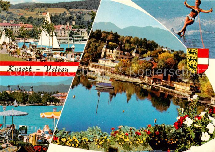 Velden  Woerthersee AT Teilansichten Panorama