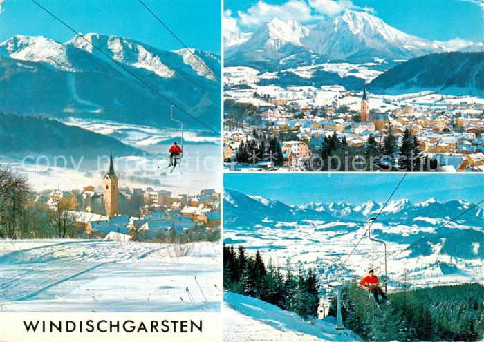 Windischgarsten AT Sessellift zum Werbauerkogel Panorama