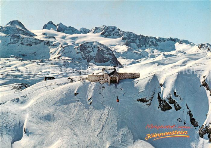 Krippenstein 3003m Berghaus Dachstein AT Berghotel mit Hohem Dachstein Fliegerau