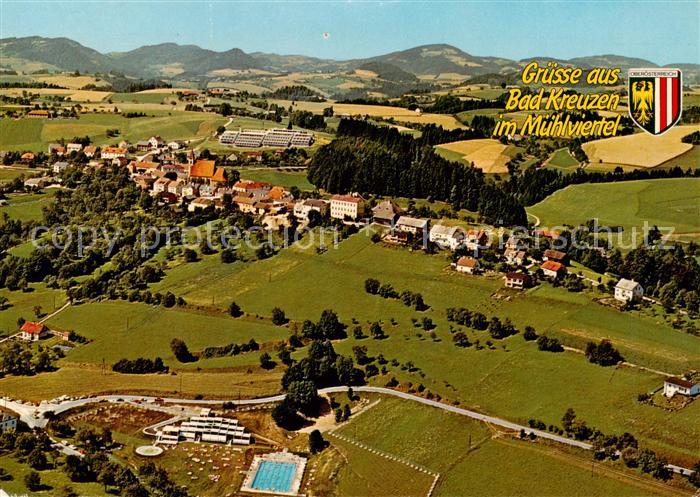Bad Kreuzen Oberoesterreich AT Panorama Erholungsort im Muehlviertel Kneippkurha