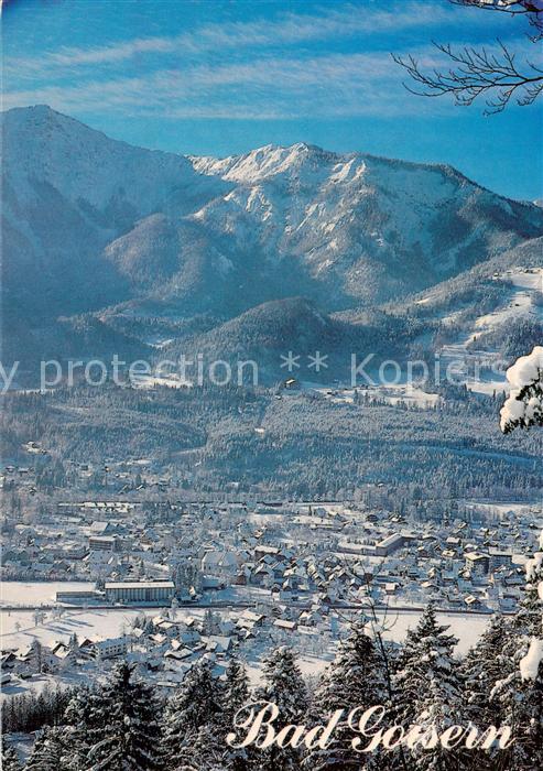 Bad Goisern Salzkammergut Winterpanorama