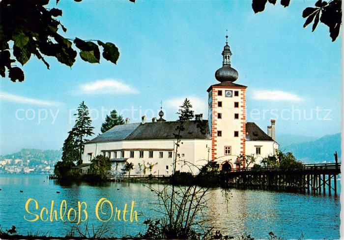 Gmunden Traunsee Salzkammergut AT Seeschloss Ort