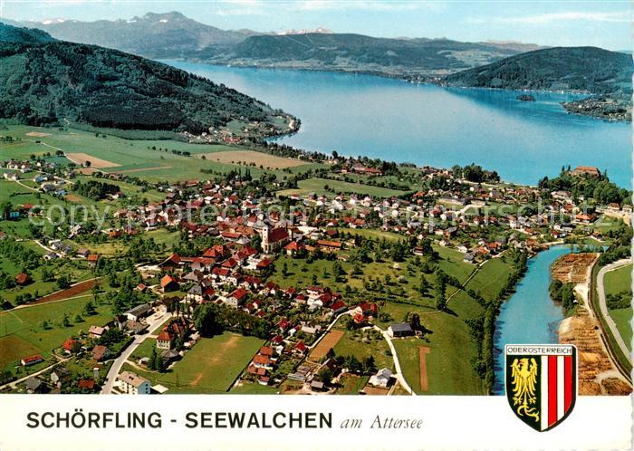 Schoerfling Attersee AT und Seewalchen am Attersee