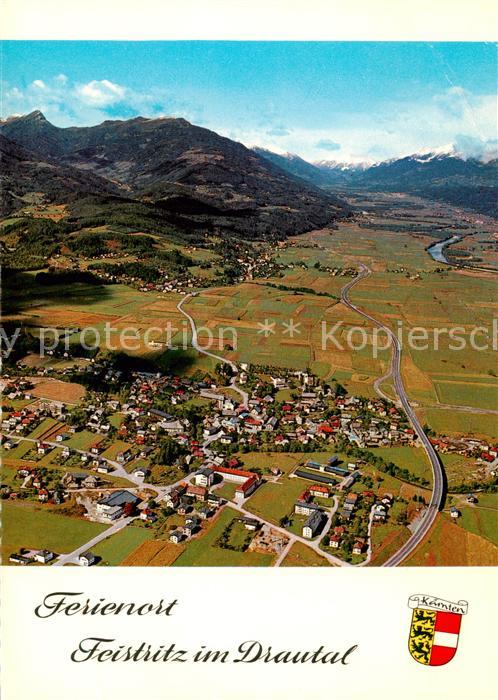 Feistritz Drau Kaernten Panorama Erholungsort im Drautal
