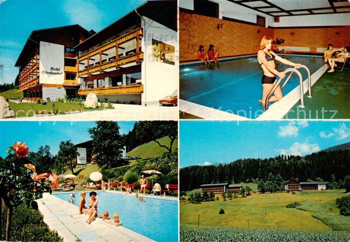 Berg Drautal Kaernten AT Hotel Glocknerhof Freibad Hallenbad