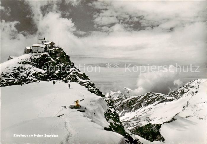 Hoher Sonnblick 3106m Rauris-Woerth AT Gebirgspanorama Zittelhaus Observatorium