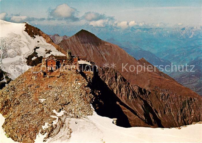 Hoher Sonnblick 3106m Rauris-Woerth AT Zittelhaus mit Blick in das Raurisertal F