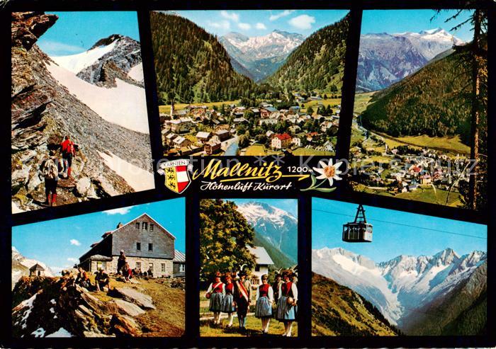 Mallnitz Tauernbahn Kaernten AT Aufstieg zum Ankogel Panorama Hannoverhaus Bergh