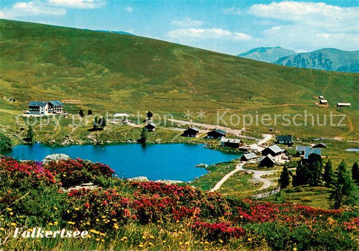 Falkertsee Nockgebiet Kaernten AT Panorama Kaerntner Nockgebiet zur Zeit der Alm