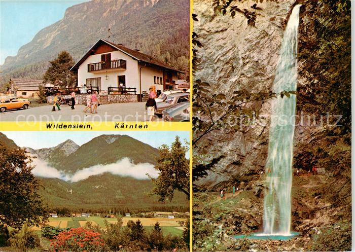 Gallizien Ausflugsziel Wildensteiner Wasserfall Rasthaus Panorama