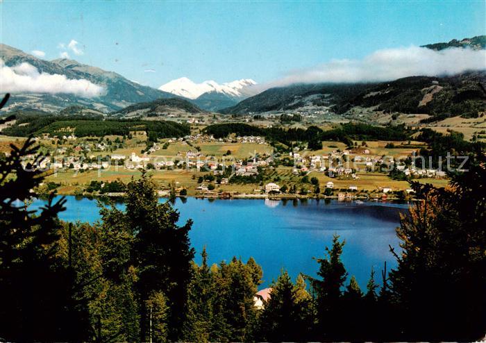 Seeboden Millstaettersee Kaernten AT Panorama Alpen