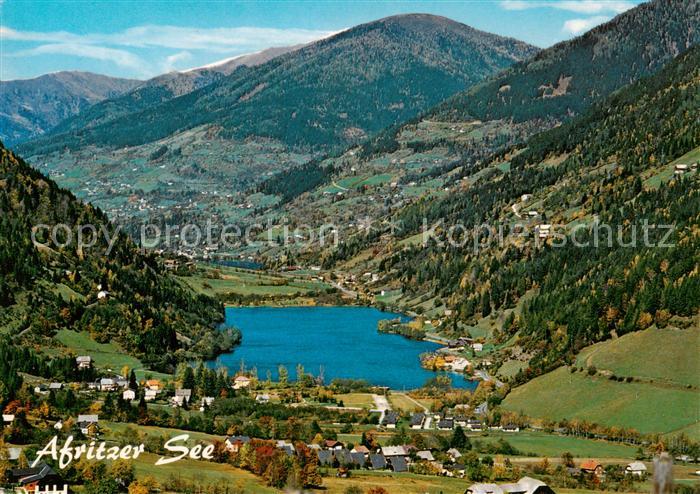 Afritz See Kaernten AT Badesee Campingplatz Bungalowdorf Ferienpark Untersee