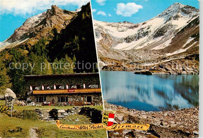Heiligenblut Kaernten AT Gasthaus Alter Pocher Bergsee Zirmsee