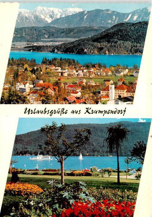 Krumpendorf Woerthersee AT Alpenseebad Ferienort am Woerther See Parkanlagen