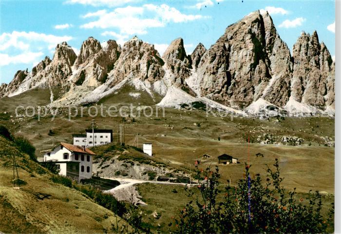 Passo Gardena Schutzhaus Groednerjoch Rifugio Alpino Gruppo di Cir