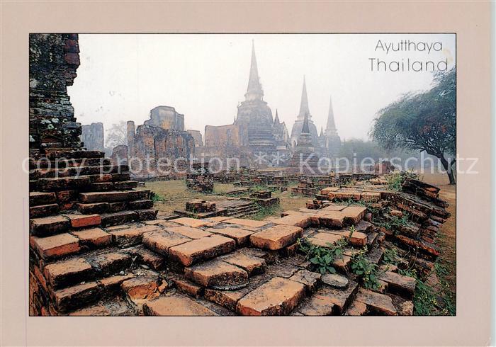 Ayuthaya Thailand Ruinen Tempel