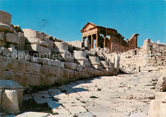 Dougga Tunesie Ruinen Tempel