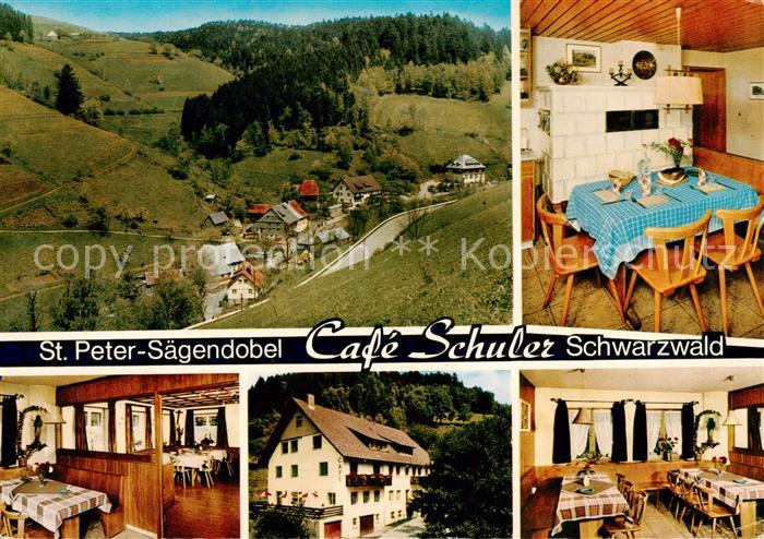 Saegendobel Cafe Pension Schuler Gastraum Blick ins Tals