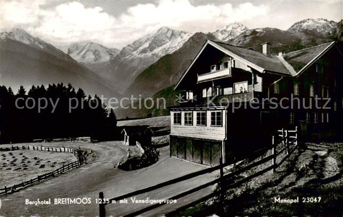 Breitmoos Berghotel Breitmoos mit Venedigergruppe