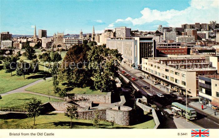 Bristol  UK from the Old Castle