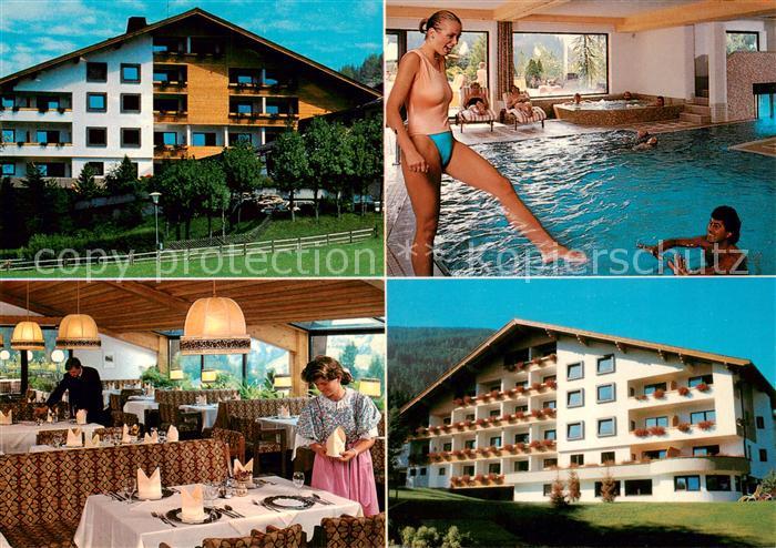 Bad Kleinkirchheim Kaernten AT Sporthotel Hallenbad Gaststube