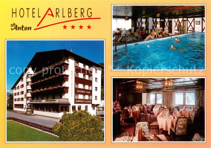 St Anton Arlberg AT Hotel Arlberg Hallenbad Restaurant