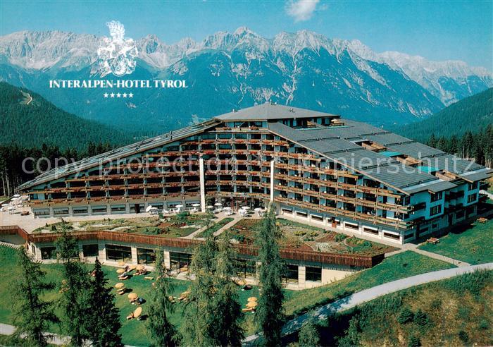 Seefeld Tirol Interalpen Hotel Tyrol Fliegeraufnahme