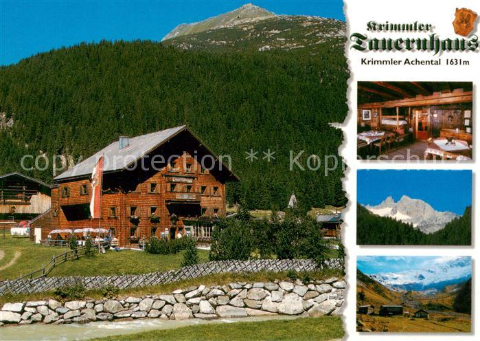 Krimml Pinzgau AT Krimmler Tauernhaus Gastraum Panorama