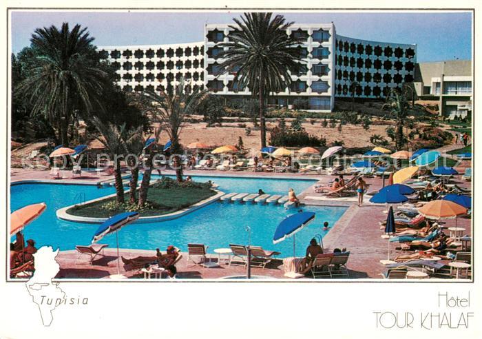 SOUSSE  Tunesie Hotel tour Khalef Pool Landschaft